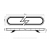 Belka ostrzegawcza LED 1002x298mm